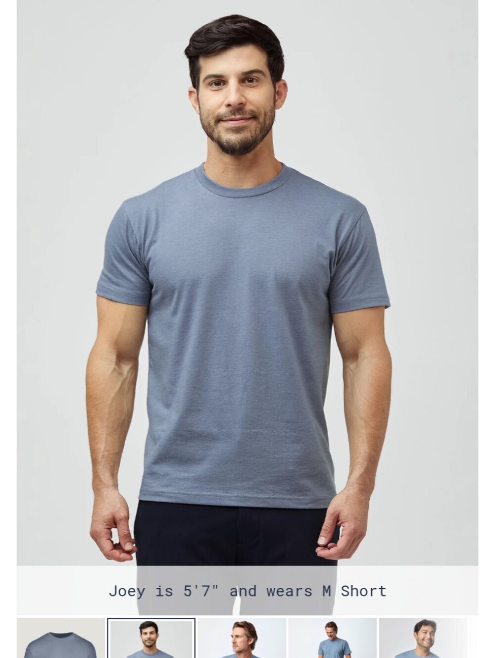 Fresh Clean Tees Wedgewood Crew Neck- XL